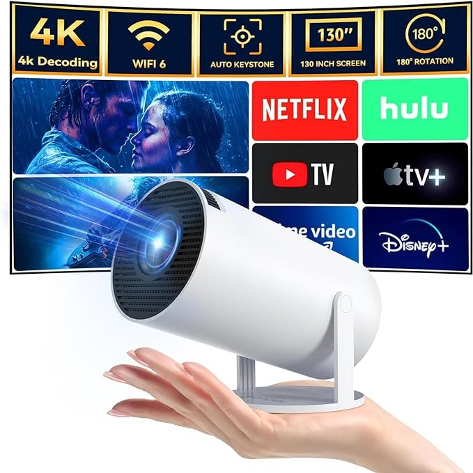 Mini Proyector 4K Ultra HD