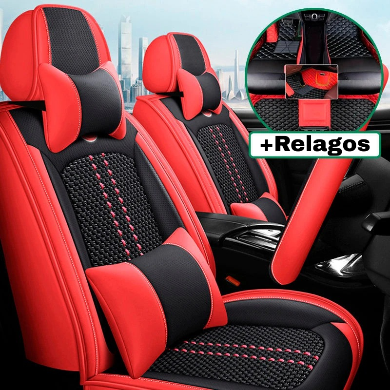 Funda para Auto en Cuero con AirBag + 3 Regalos