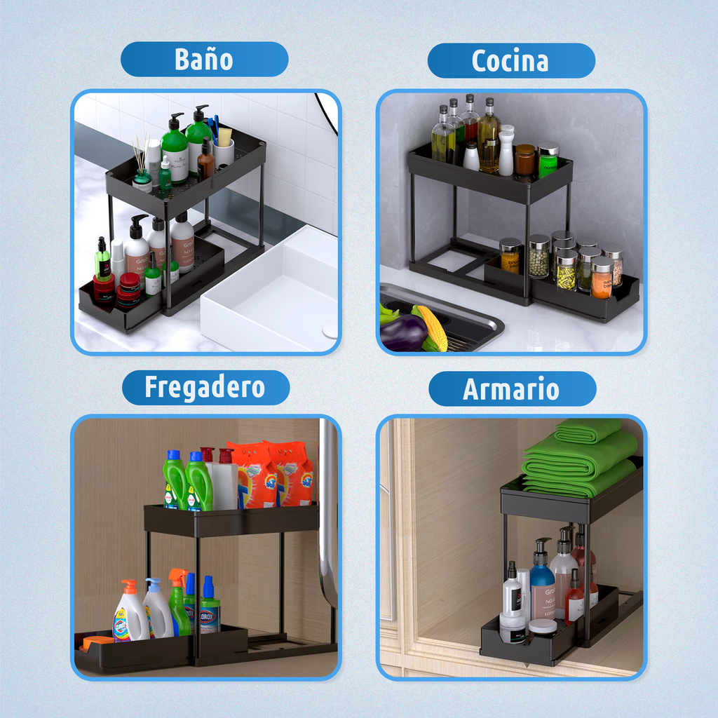 Organizadores Para Debajo Del Fregadero