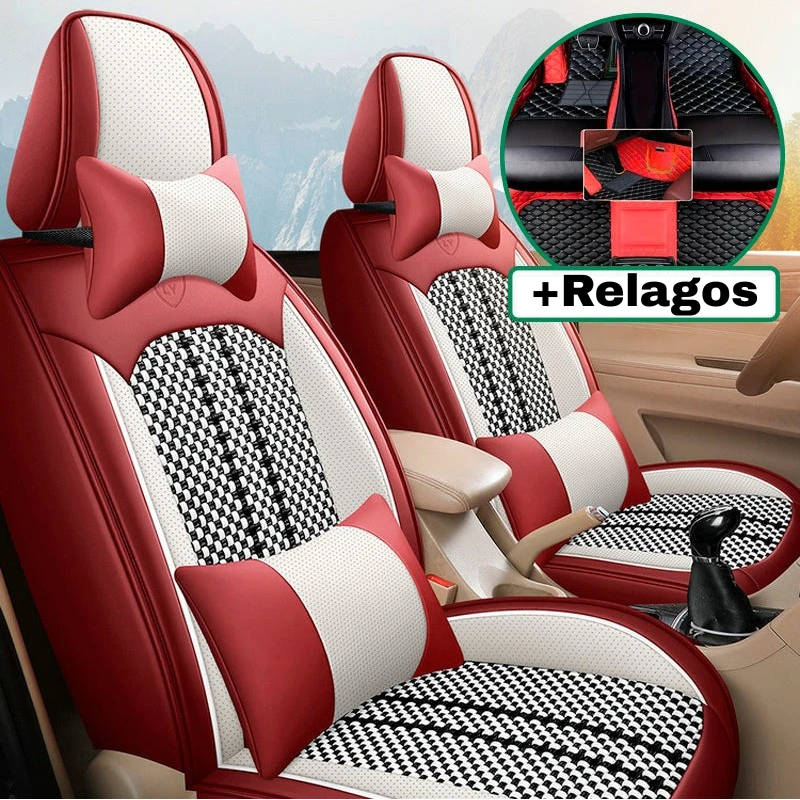 Funda para Auto en Cuero con AirBag + 3 Regalos