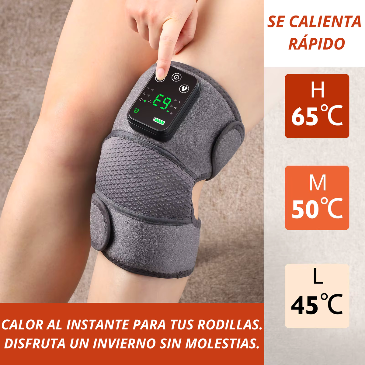 Masajeador Térmico™ Descansa y Alivia el Dolor Rápidamente