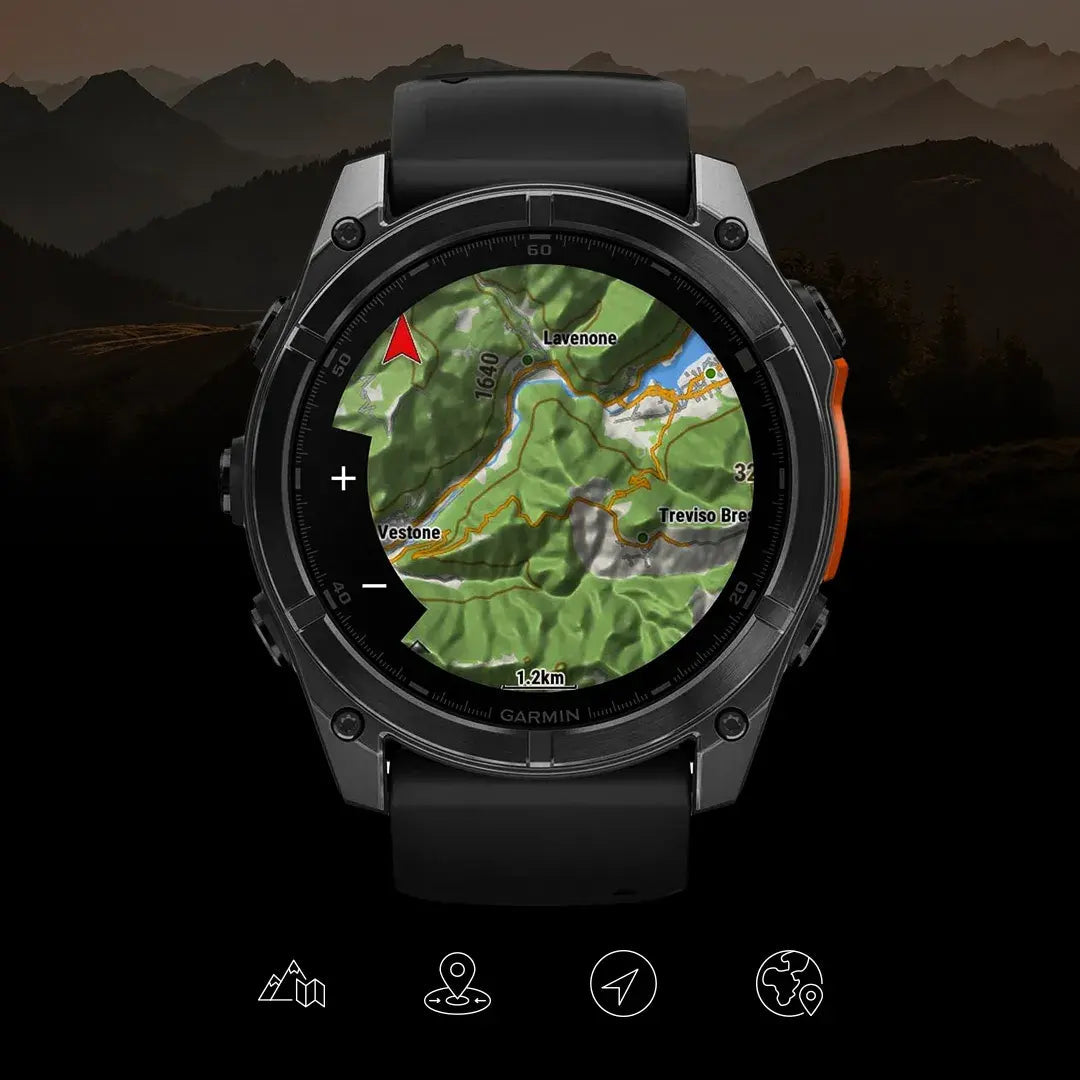 Reloj Garmin Fenix 8 - 51mm + Cinturón de frecuencia cardíaca