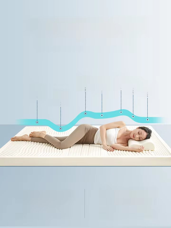 Colchón Ortopédico Látex + 4 Almohadas
